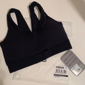 Whitney simmons x gymshark sports bra black xs
